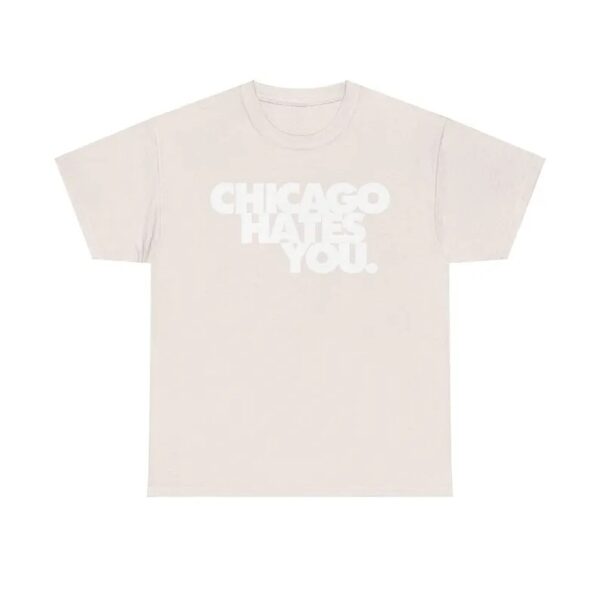 Chief Keef Chicago Hates You T-Shirt Ice Grey