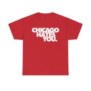 Chief Keef Chicago Hates You T-Shirt Red