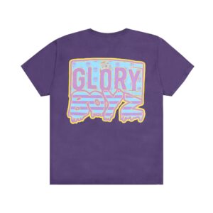 Glo and Glory Boyz Tee Purple