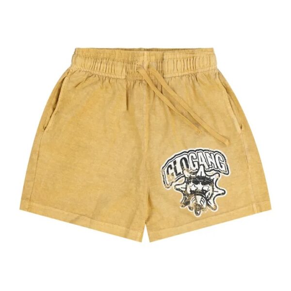 Glo Gang Distressed Logo Shorts