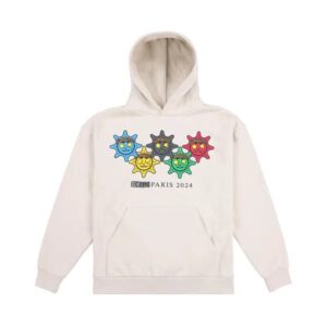 Glo Gang Paris Hoodie Ivory