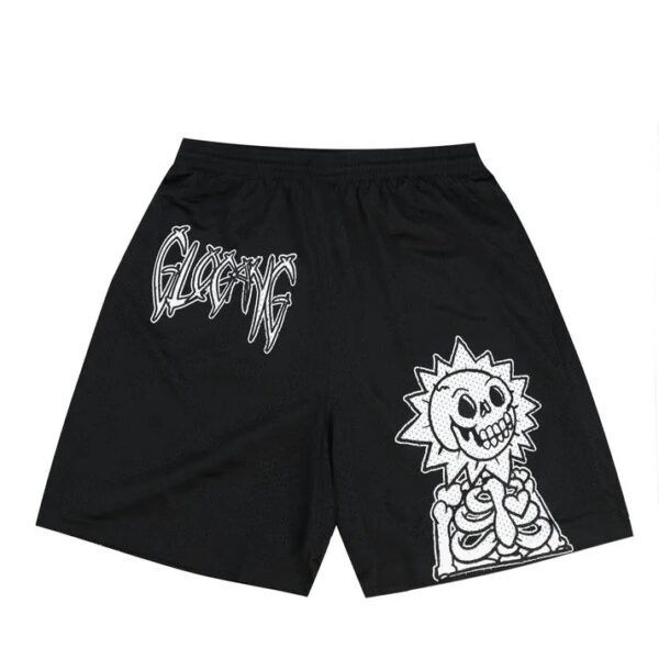 Glo Gang Skeleton Mesh Shorts