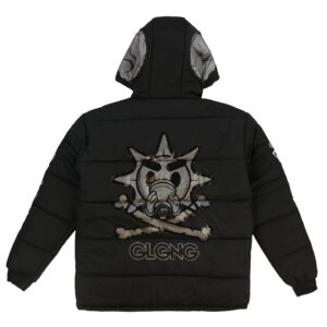 Glo Gang Skeleton Puffer Jacket