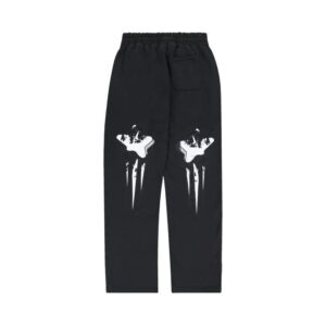 Glo Gang Sun Child Flag Straight Leg Sweatpant Black