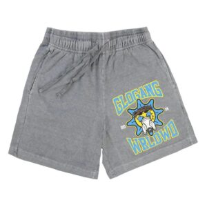 Grey Glo Gang Worldwide Shorts