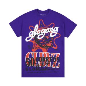 Glo Gang MX Stamp Tee Purple