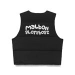 Malbon x Gloryboyz Puffer Black Vest