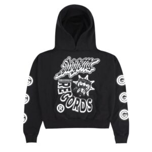 Best Glo Gang Records Hoodie Black