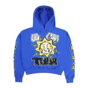 Blue Glo Gang Bummas Hoodie