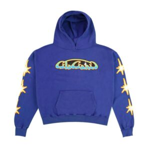 Glo Galaxy Vintage Blue Hoodie