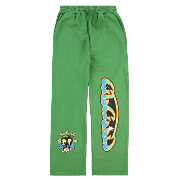 Glo Galaxy Straight Leg Sweatpants Vintage Blue